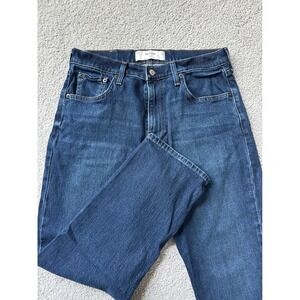 Hollister Mens Loose Fit Dark Wash Jeans W31 L30 5 pocket Bootcut